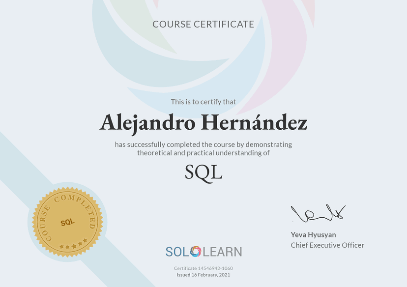 SQL Course